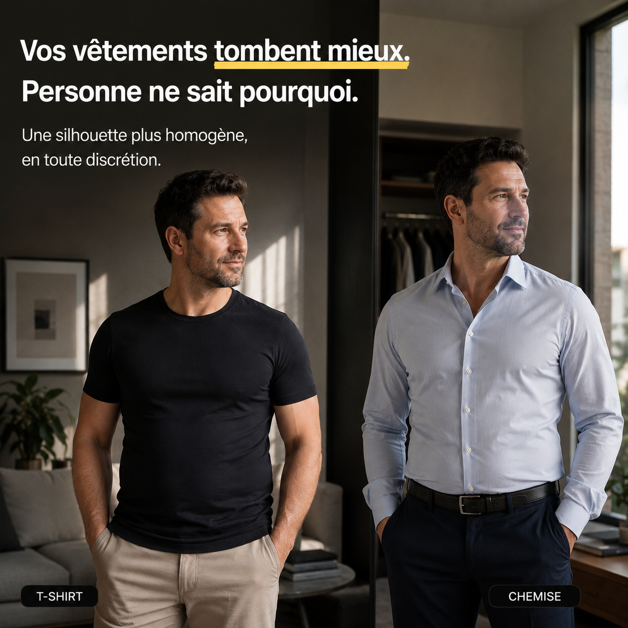 Ne prenez plus une taille au-dessus pour cacher votre ventre.